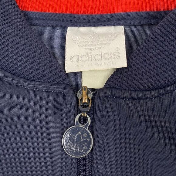 VTG Adidas 80s Trefoil Color Block Track Jacket - Picture 2 of 5